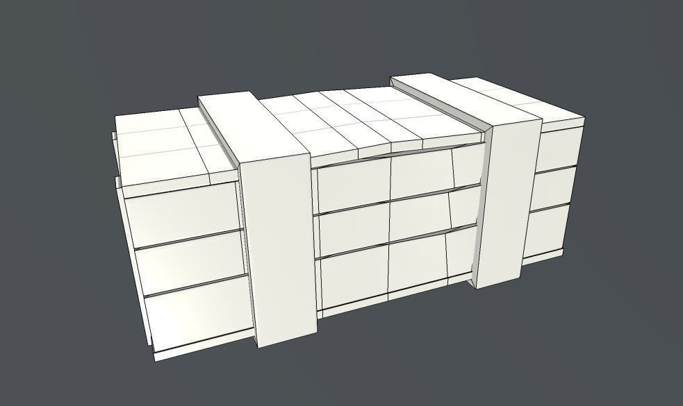 Wooden Crate 1 game ready 3d model Low-poly 3D model Free low-poly 3D model_4