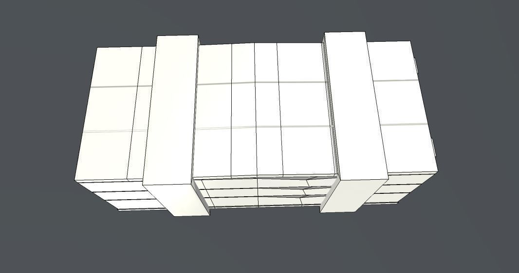 Wooden Crate 1 game ready 3d model Low-poly 3D model Free low-poly 3D model_6