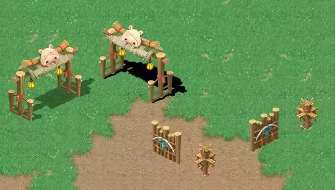 Cartoon World - Small Wall 0404