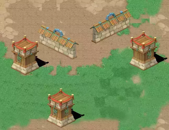 Cartoon World - Small Wall 0504