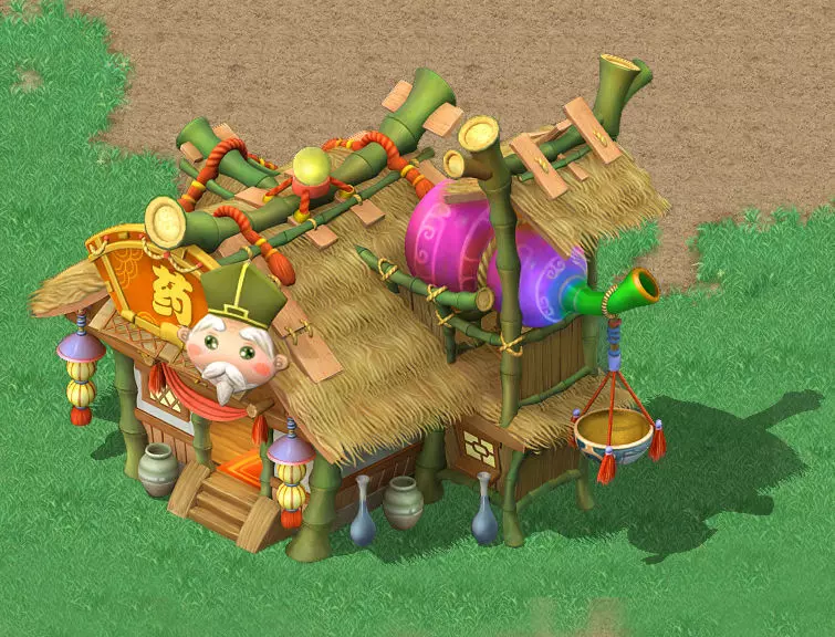 Cartoon World - Drugstore 3D model_0