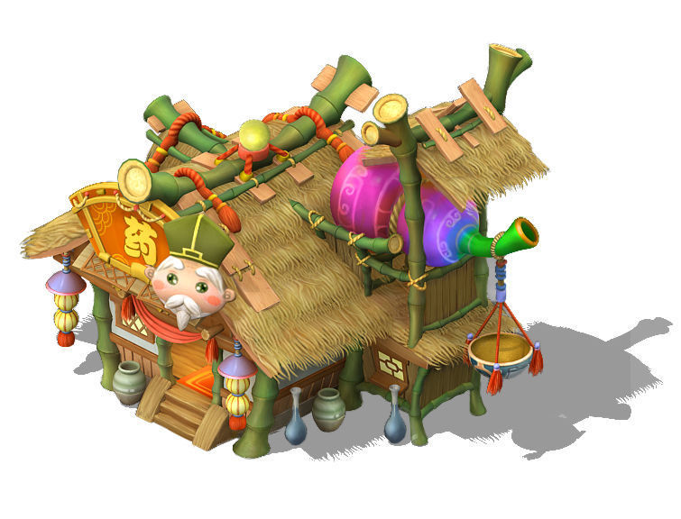 Cartoon World - Drugstore 3D model_3