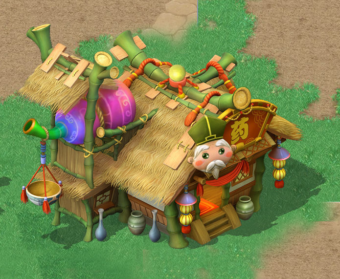 Cartoon World - Drugstore 3D model_4