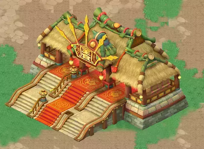 Cartoon world - main hall