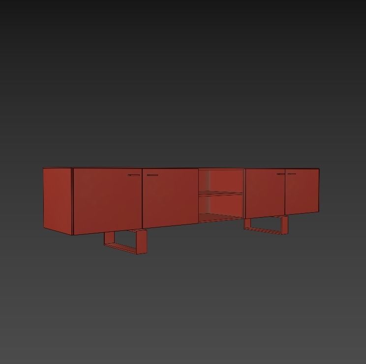 Sideboard 3D model_3