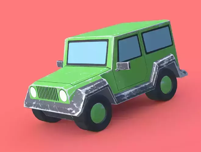 Jeep - Stylized Race Car Pack