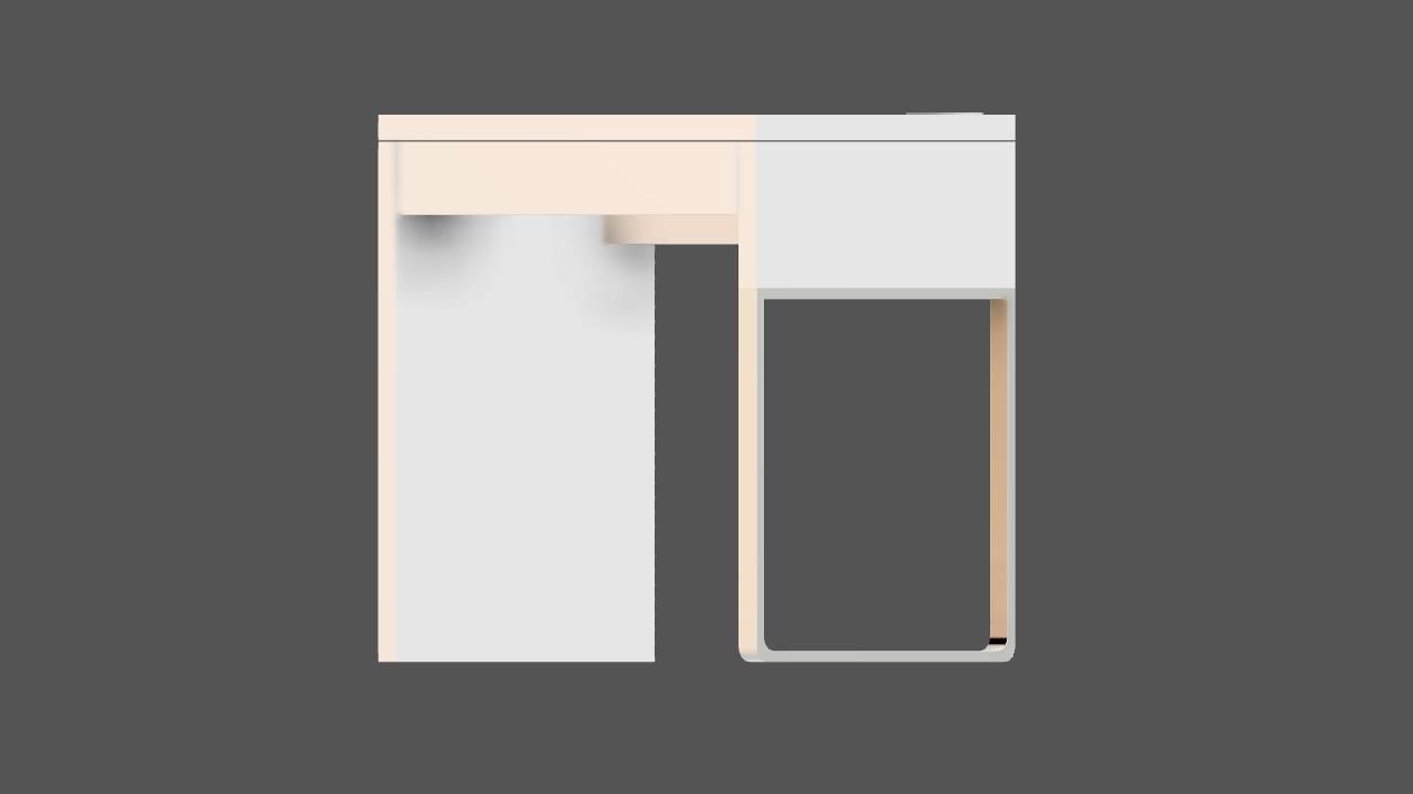 Micke Single 3D Model 3D print model_6