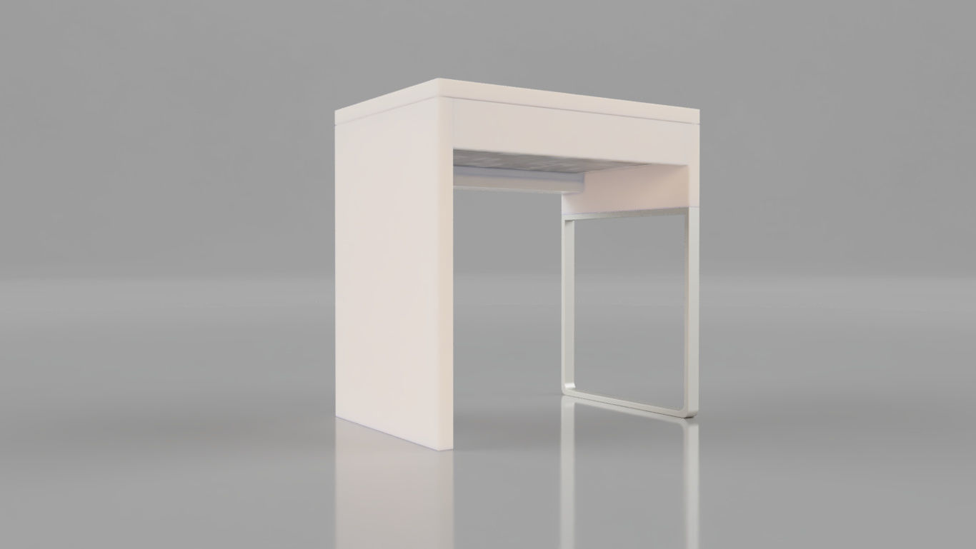 Micke Single 3D Model 3D print model_4