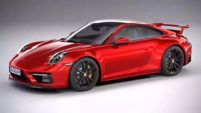 Porsche 911 Carrera S Aerokit 2020 3D model