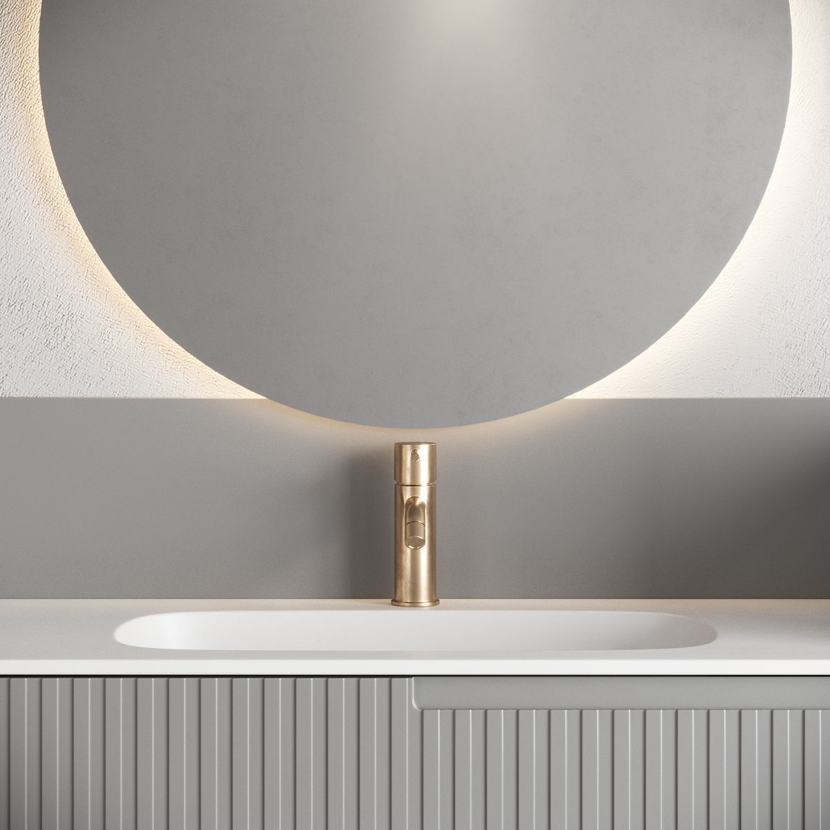 Fiora Synergy Vanity Unit set 1 Low-poly 3D model_2