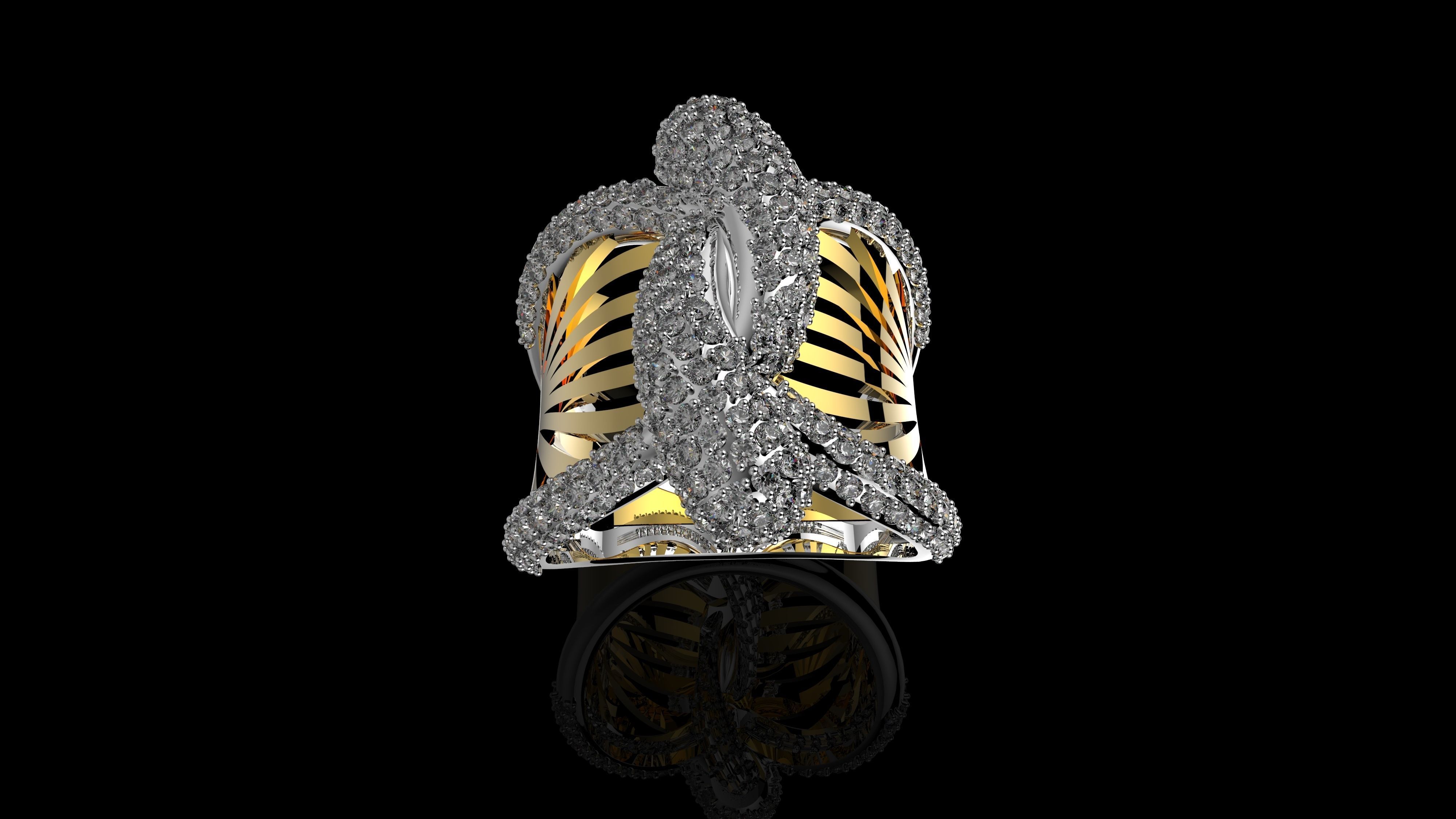 M RINGS N49 3D print model_2