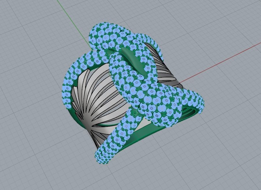 M RINGS N49 3D print model_7