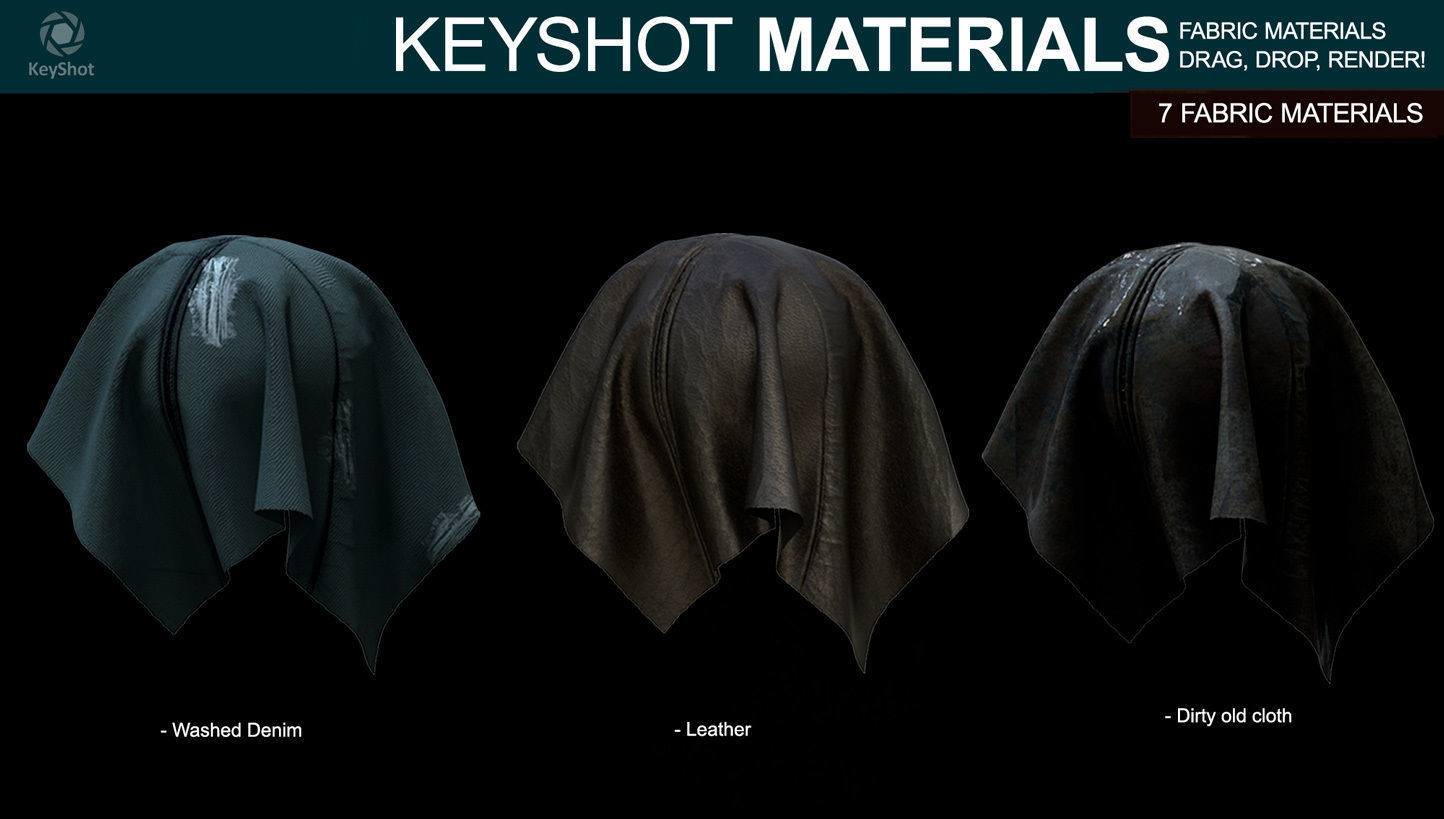 Fabric Materials for Keyshot Texture_2