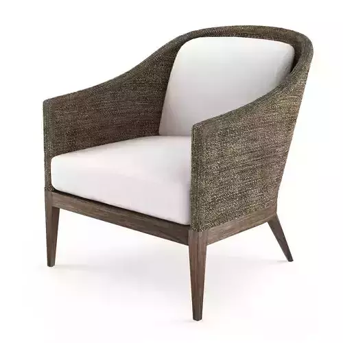 Restoration Hardware MARISOL SEAGRASS SLOPE ARM CHAIR