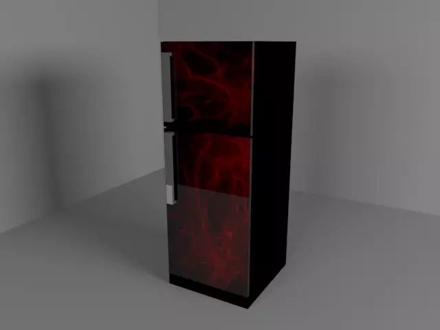 A Beautiful Refrigerator 3D model