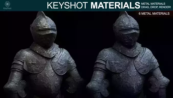Metal Materials for Keyshot - Part 2