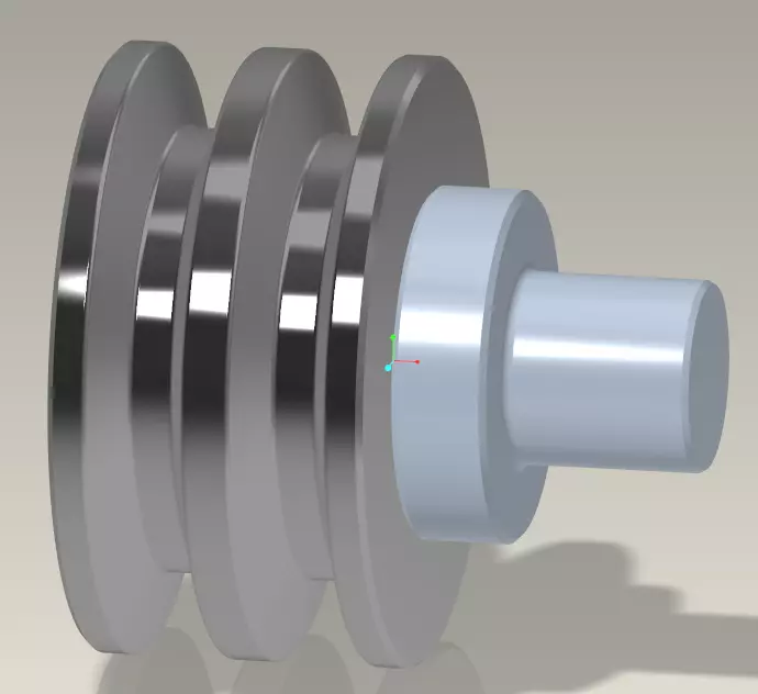 Shaft joint 3D print model_0