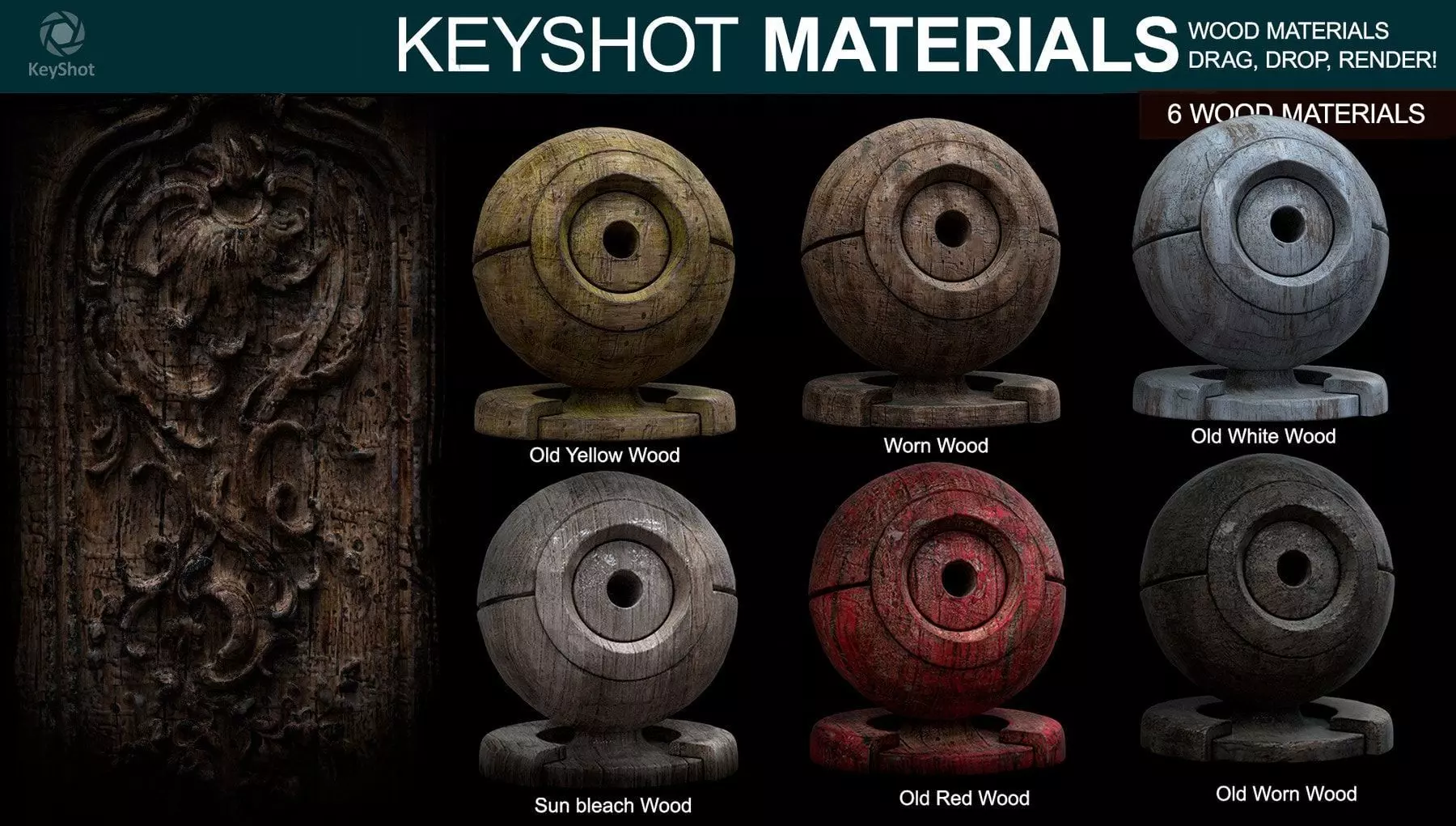 Wood Materials 2 For Keyshot Texture_0