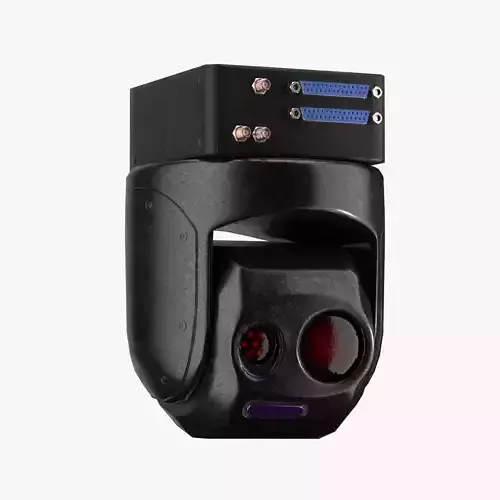 UAV Camera with Gimbal Low-poly 3D model