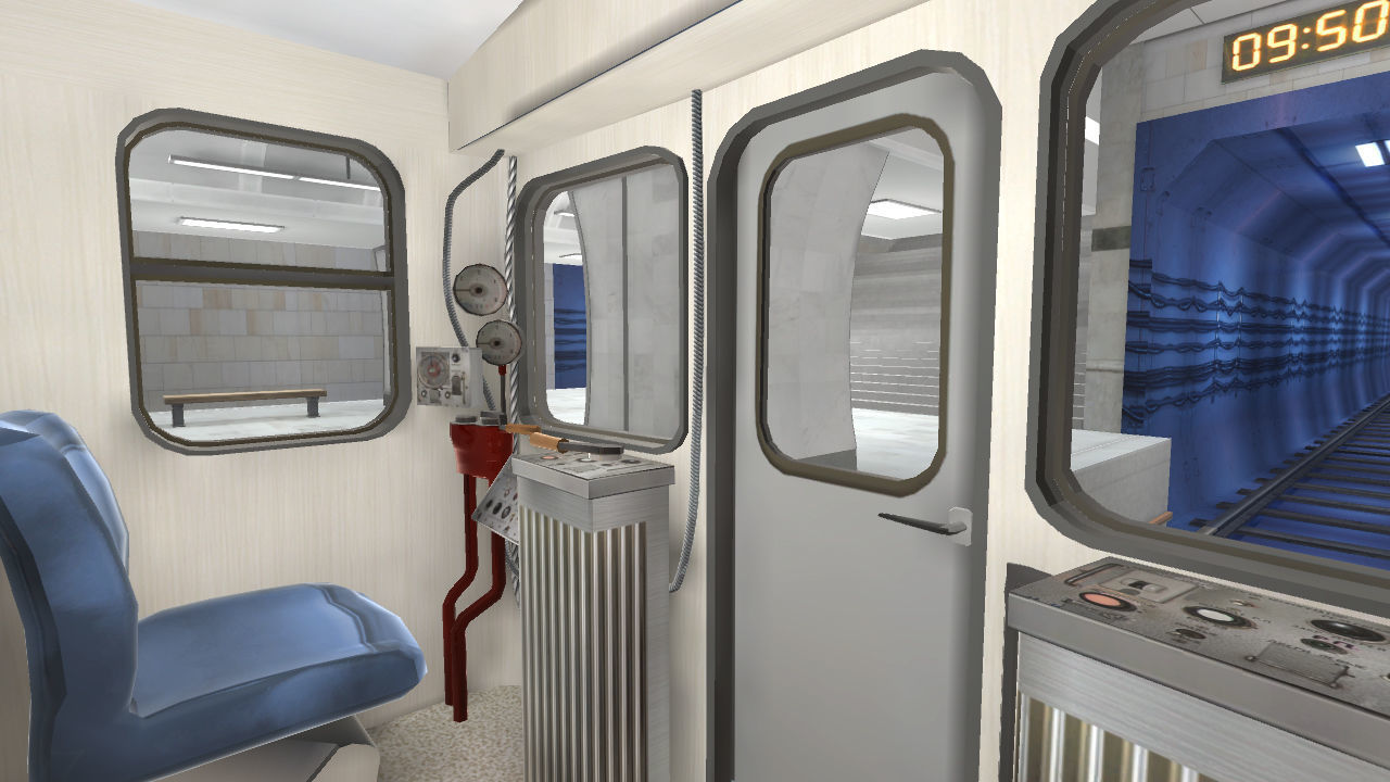 Subway Station 06 Low-poly 3D model_11