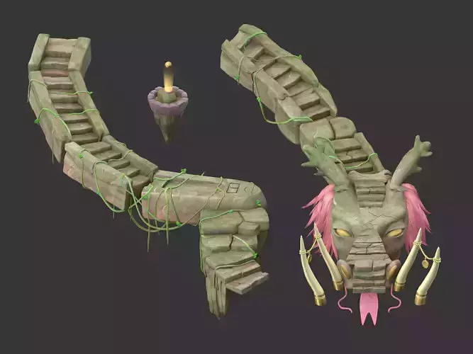 Cartoon Sky City - Tianting Square