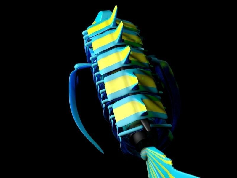 RoboFish fish skeleton 3D model_1