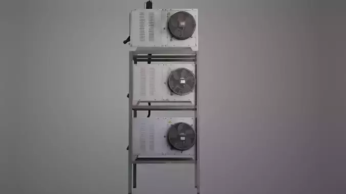 Air Condition Low- Poly