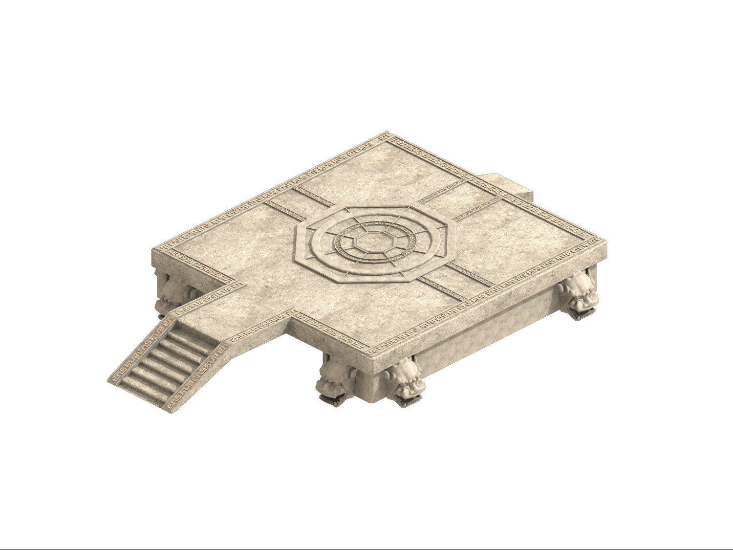 Meteor Alliance - Central platform 3D model_4