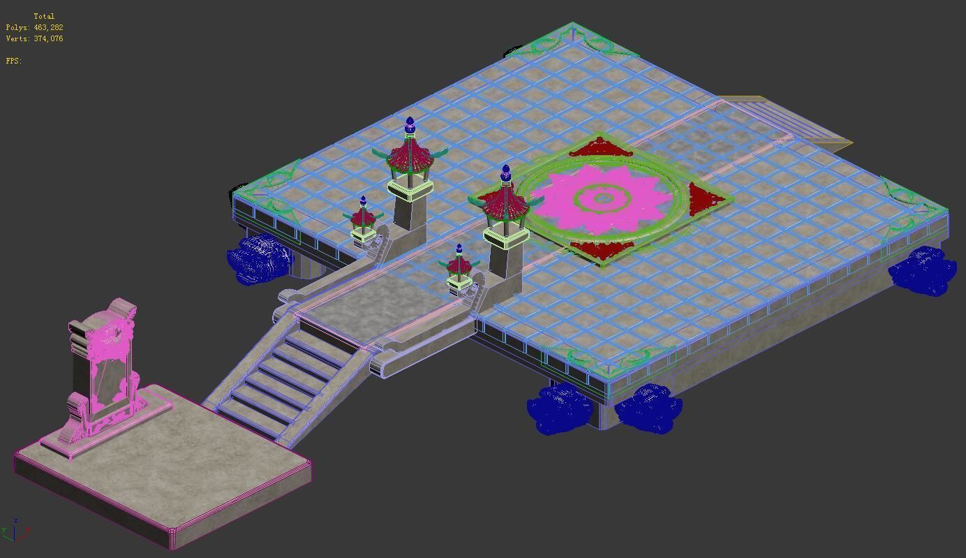 Meteor Alliance - Central platform 3D model_2