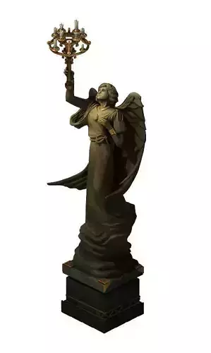 Street light - angel