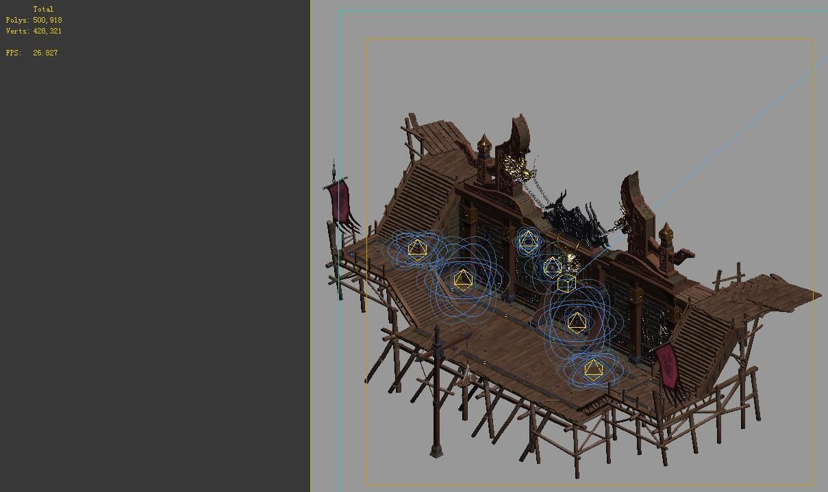 Suburbs of Luoyang - Dam 3D model_1