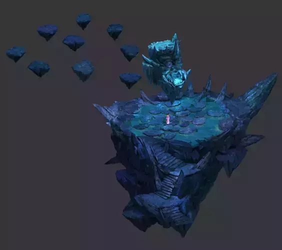 Magic territory - the god of the pool