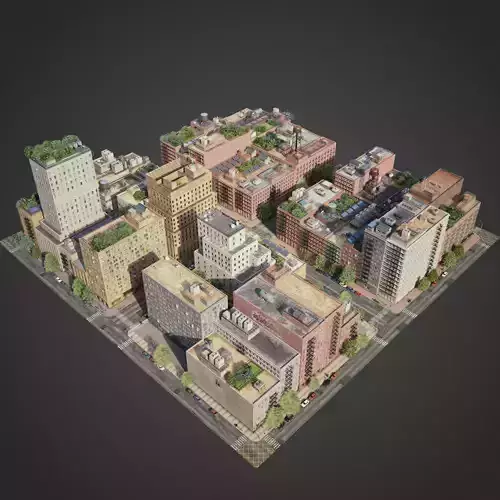 Realistic City District A6-A15