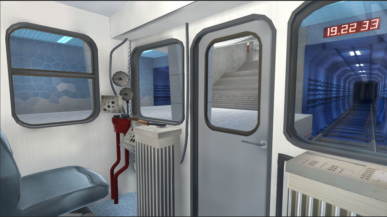 Subway Station 01 Low-poly 3D model_11