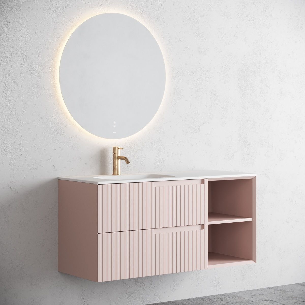 Fiora Synergy Vanity Unit set 2 Low-poly 3D model_2