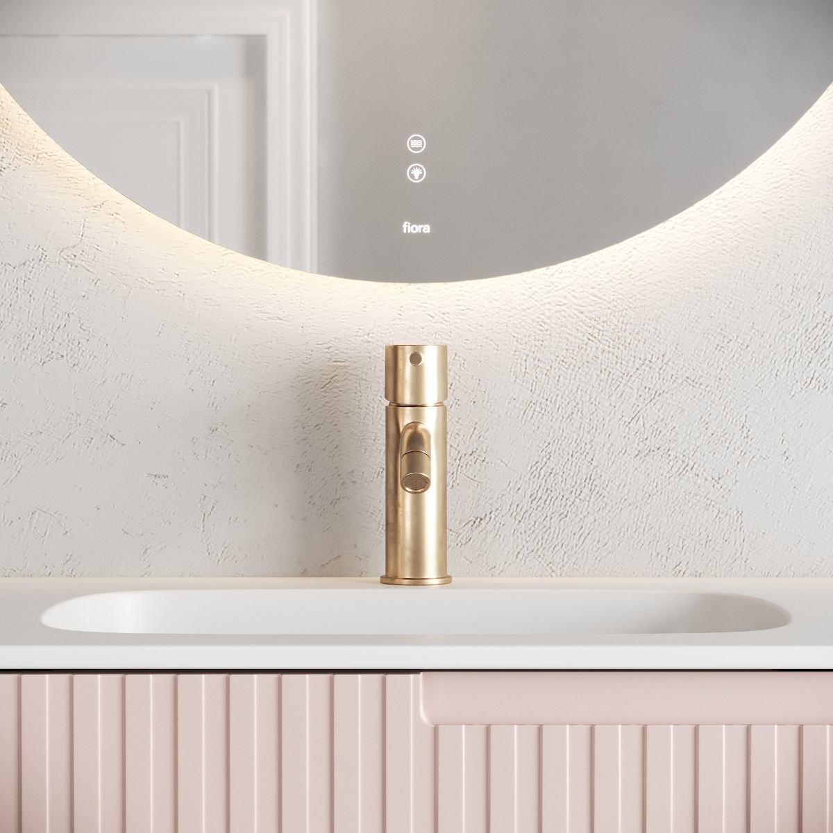 Fiora Synergy Vanity Unit set 2 Low-poly 3D model_3