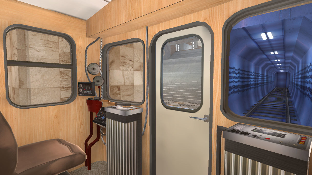 Subway Station - 3 Scenes Low-poly 3D model_10