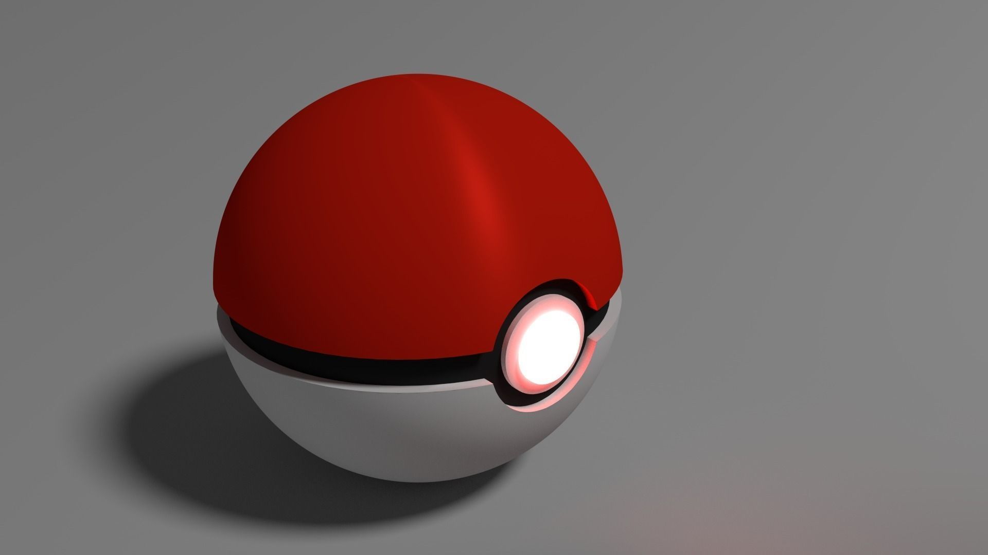 Pokeball pokemon ball Free 3D model_1