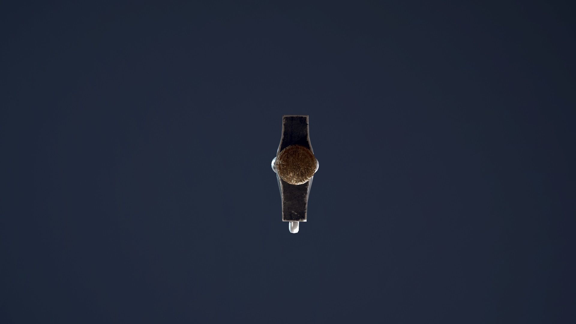 Chinese Saber Low-poly 3D model_8