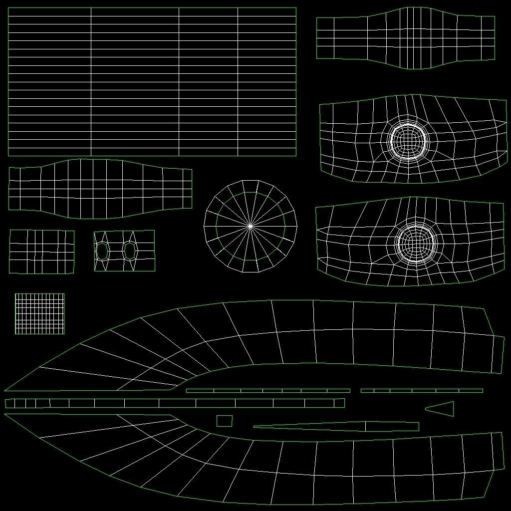 Chinese Saber Low-poly 3D model_18