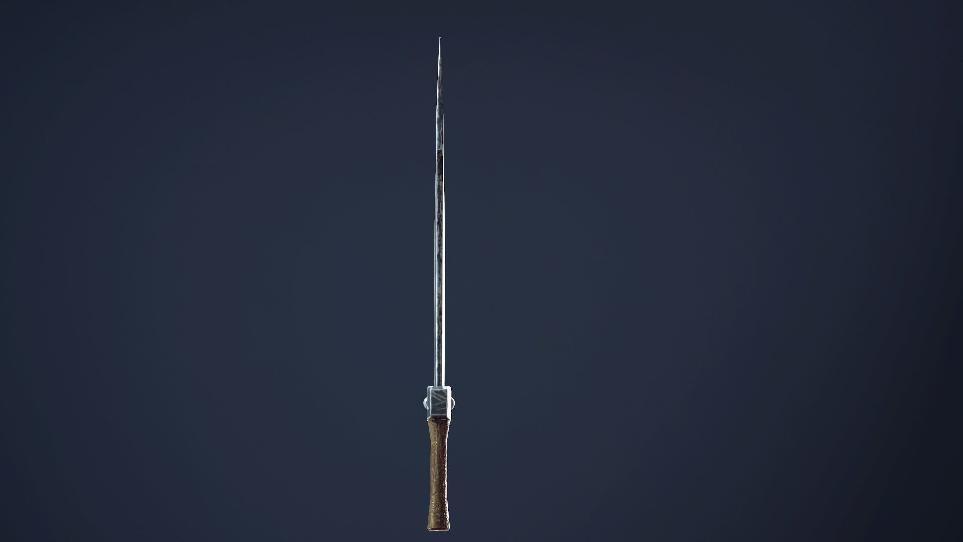 Chinese Saber Low-poly 3D model_6