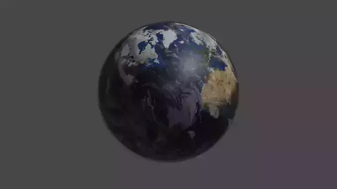 Earth 3d model