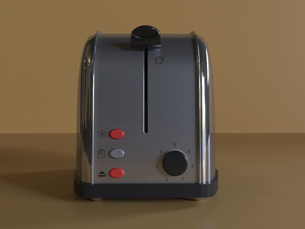 Toaster KT-2014 3D model_5