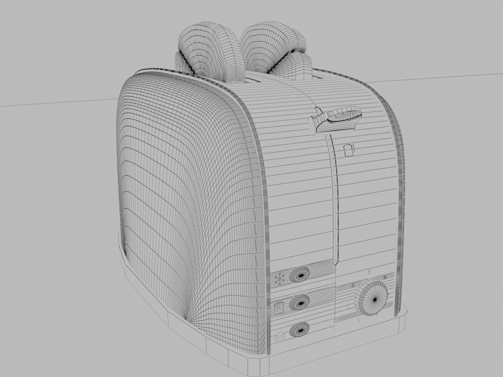 Toaster KT-2014 3D model_2