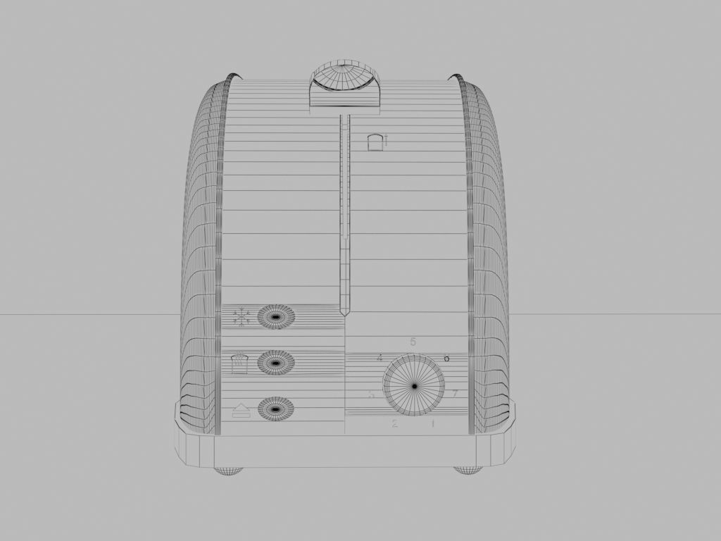 Toaster KT-2014 3D model_6