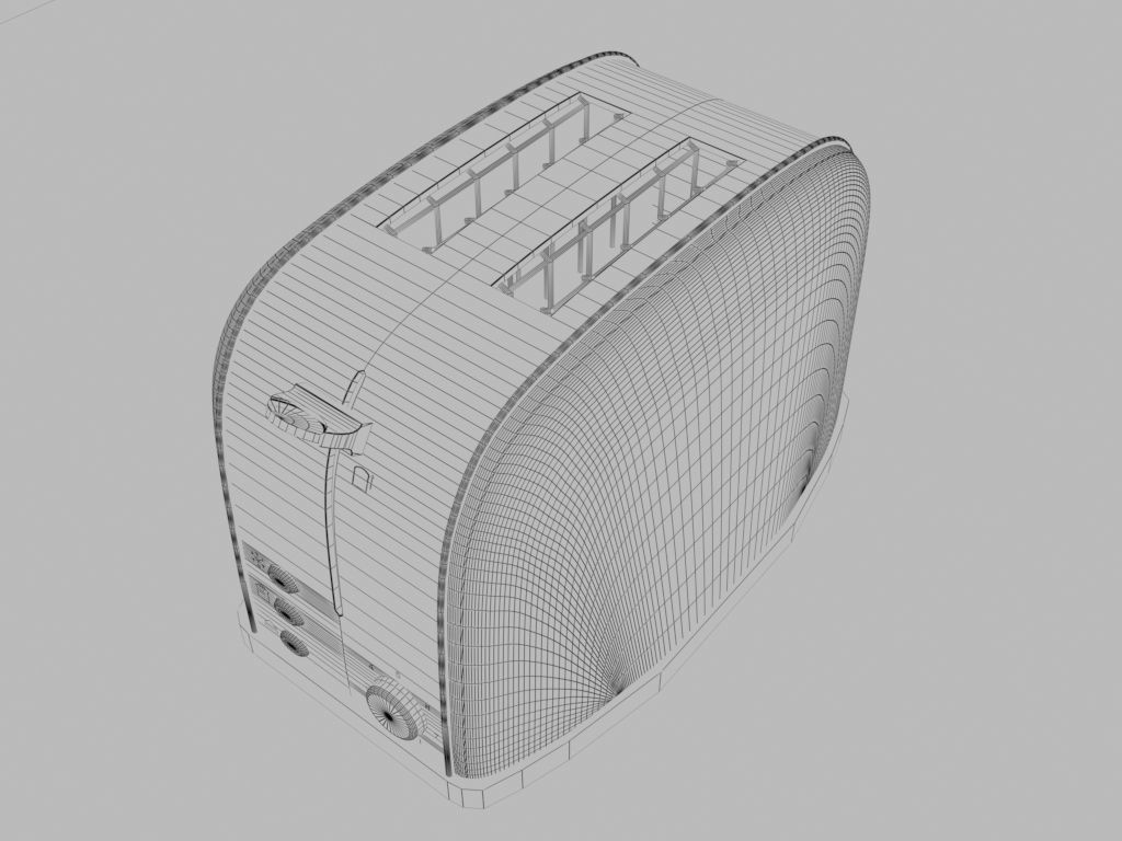 Toaster KT-2014 3D model_4