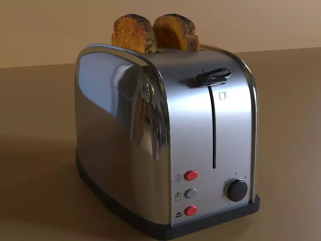 Toaster KT-2014 3D model_0