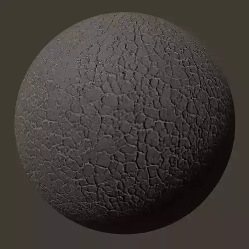 Texture of dried earth