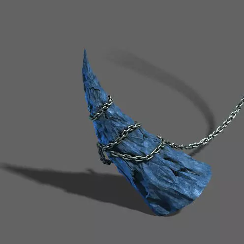 Magic territory - sharp stone 3D model