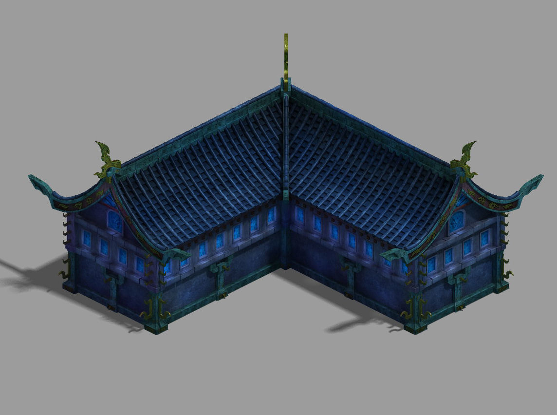 Magic territory - building a small house 3D model_1